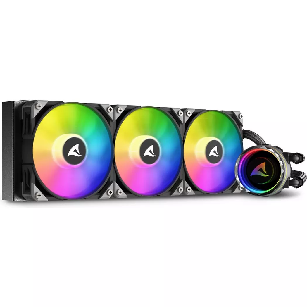 Sharkoon - S90 Rgb, Nero, 120X120X25M