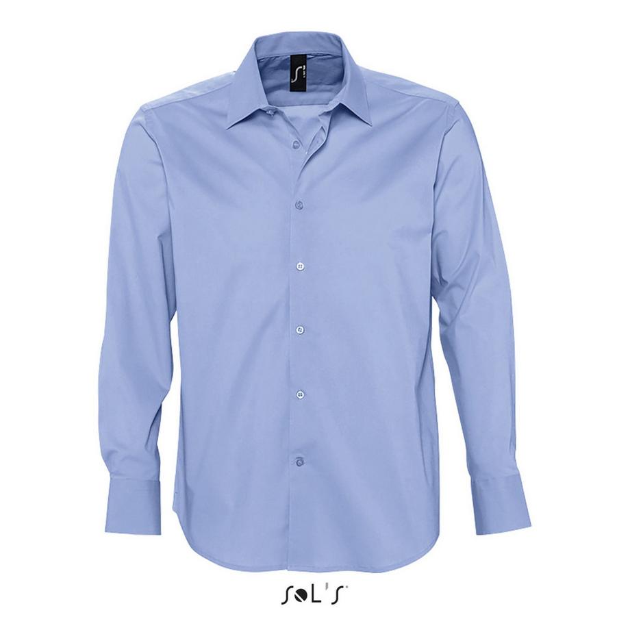 SOLS Brighton Camicia Maniche Lunghe  