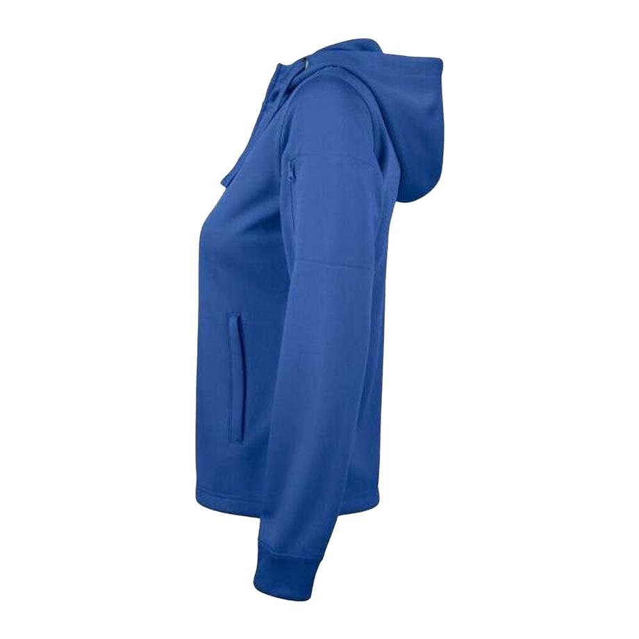 Clique Basic Hoodie mit durchgehendem Reißverschluss  