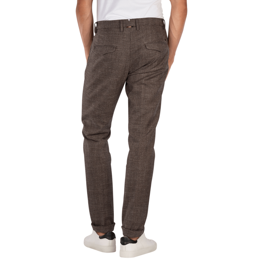 Mason's Torino Slim Fit Check Chino  