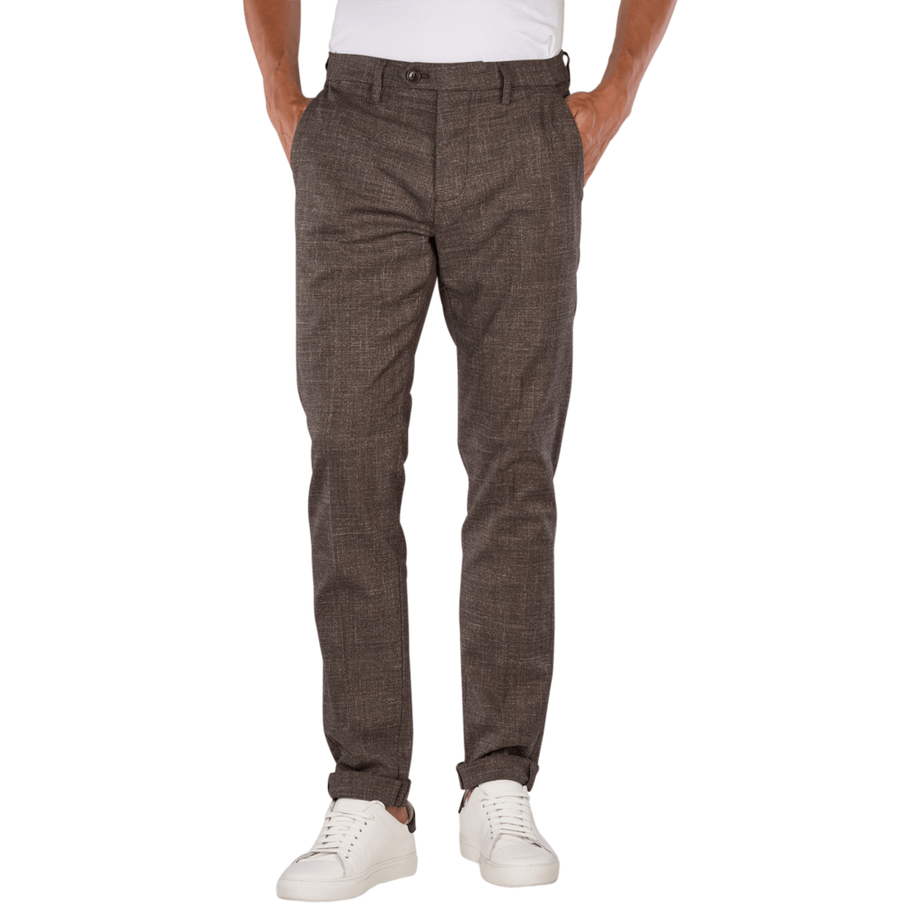 Torino Chino Slim Fit Check