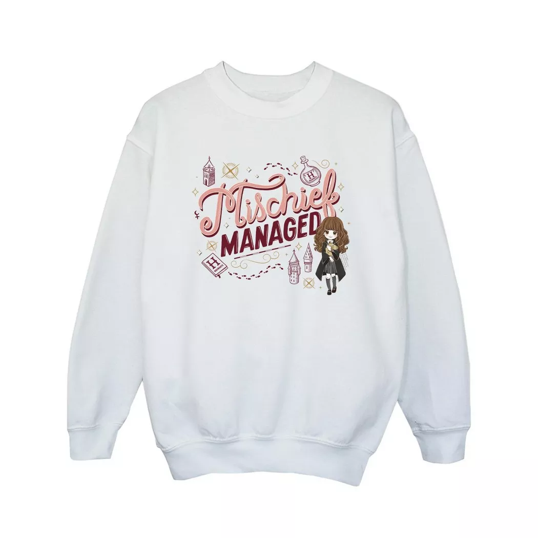 HARRY-POTTER - Mischief Managed Sweatshirt, 152-158, Blanco