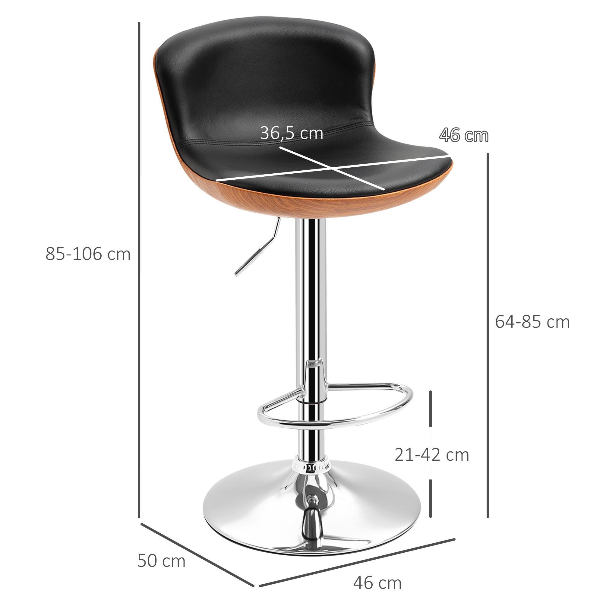 HOMCOM tabouret de bar  