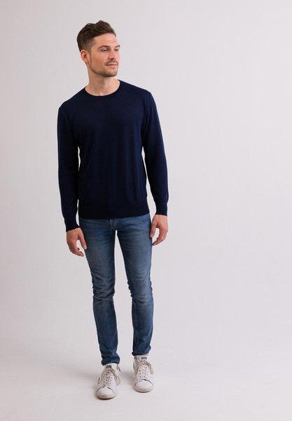 CASH-MERE.CH Kaschmir Rundhals Pullover  