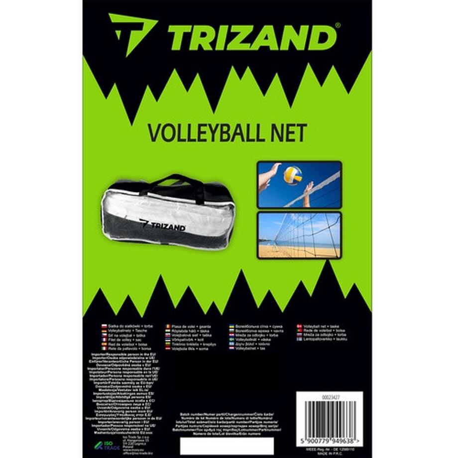 Trizand  Filet de volley + sac 23427 