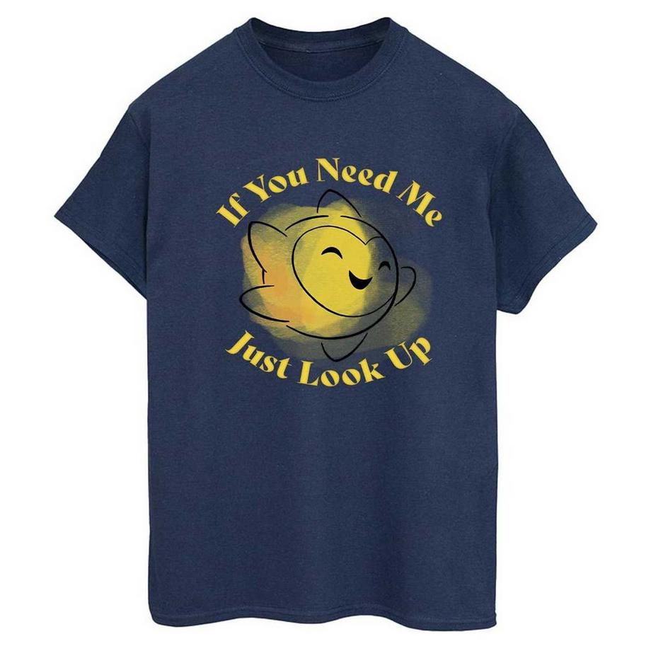 If You Need Me Just Look Up T-Shirt, , Boyfriend Locker Geschnitten