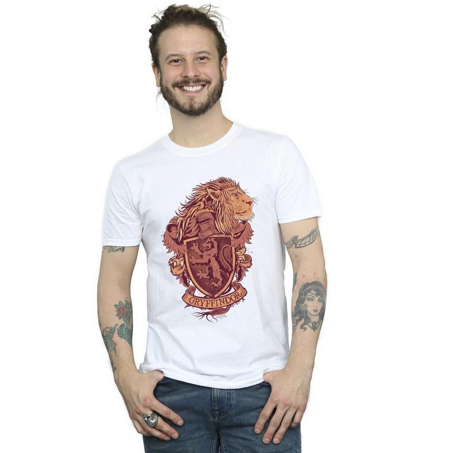 HARRY-POTTER T-Shirt Stemma Grifondoro  