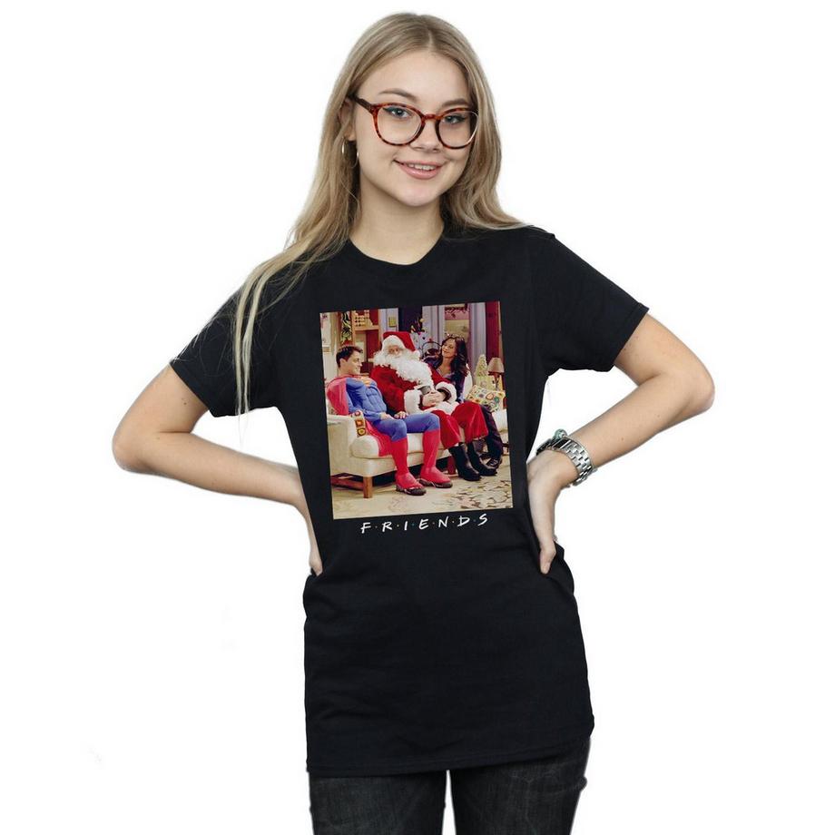 Friends Christmas Superman und Santa T-Shirt  