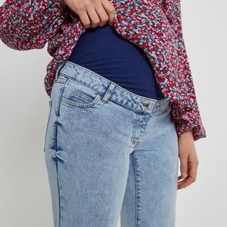 La Redoute Collections  Gerade Umstandsjeans mit hohem Dehneinsatz am Bund 