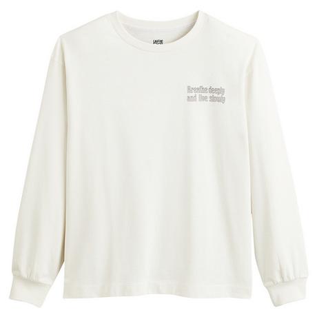 La Redoute Collections  Langarmshirt mit Messageprint 