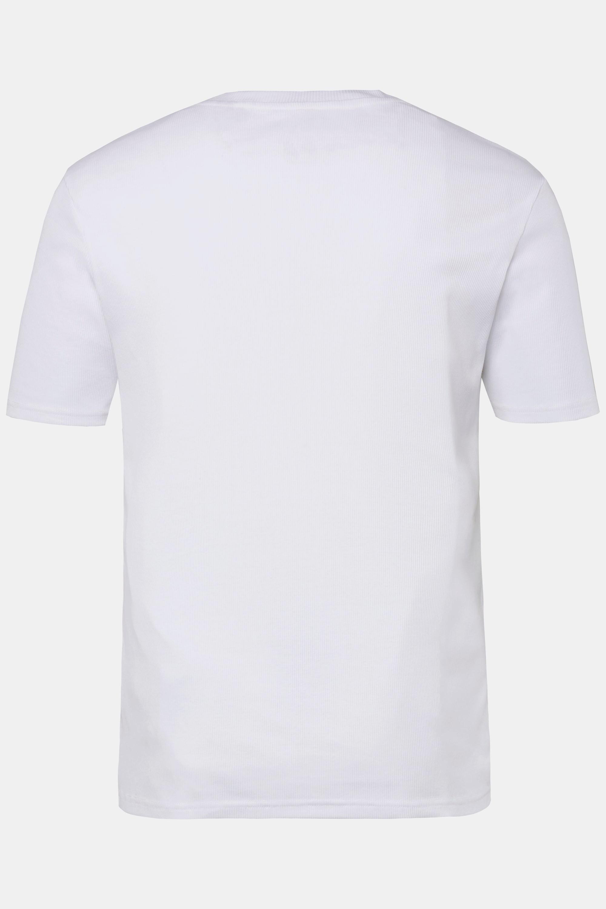 JP1880 Canottiera in jersey a costine scollo a V  