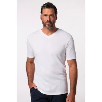 Maillot de corps en jersey côtelé, manches et col en V – jusqu'au 8 XL