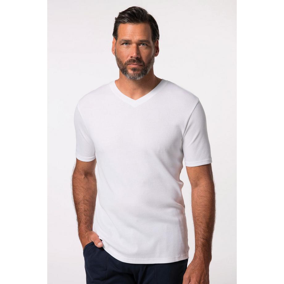 JP1880 Rippjersey V-Ausschnitt Unterhemd  
