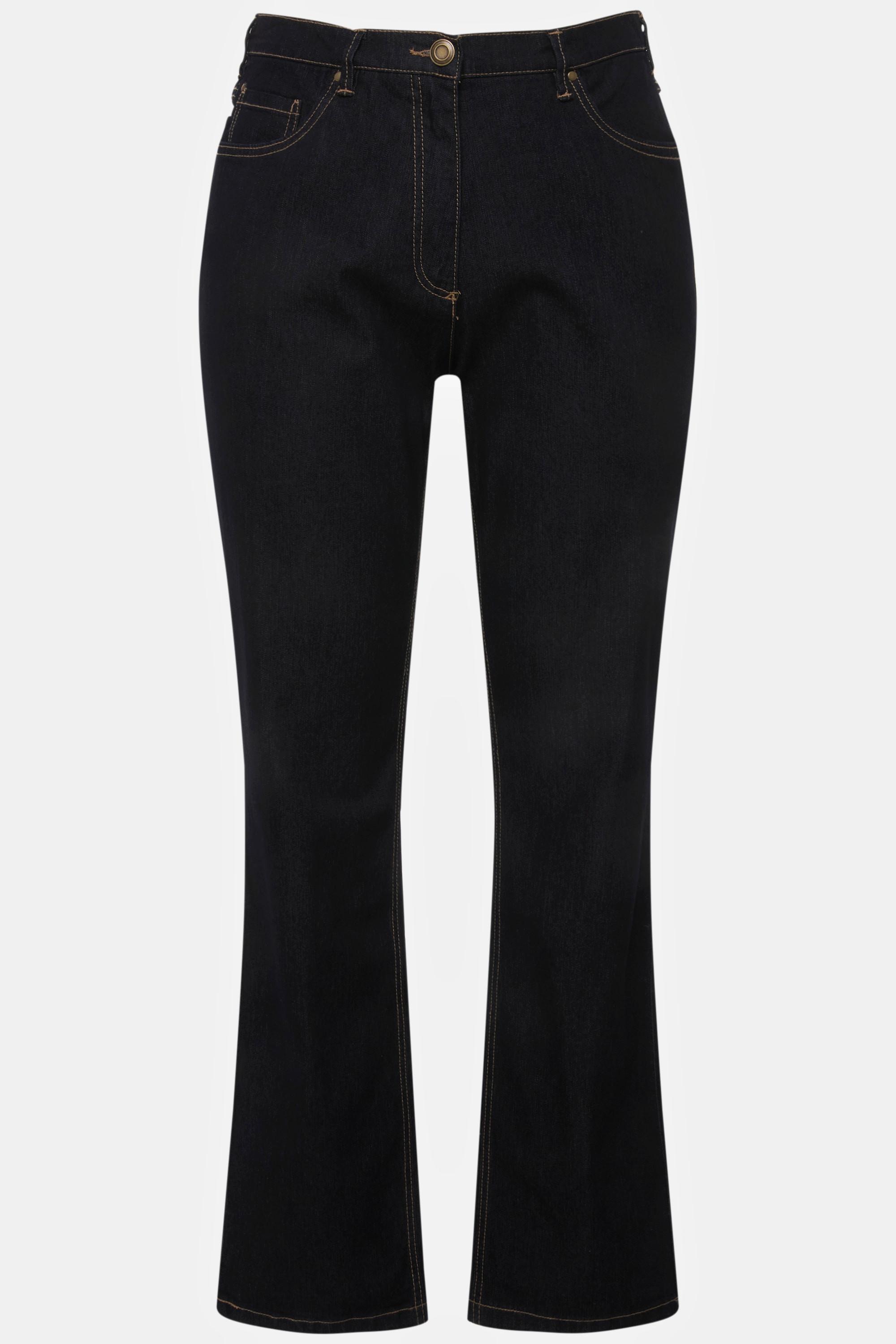 Ulla Popken Mandy Straight Leg Stretch Jeans 5 Tasche  