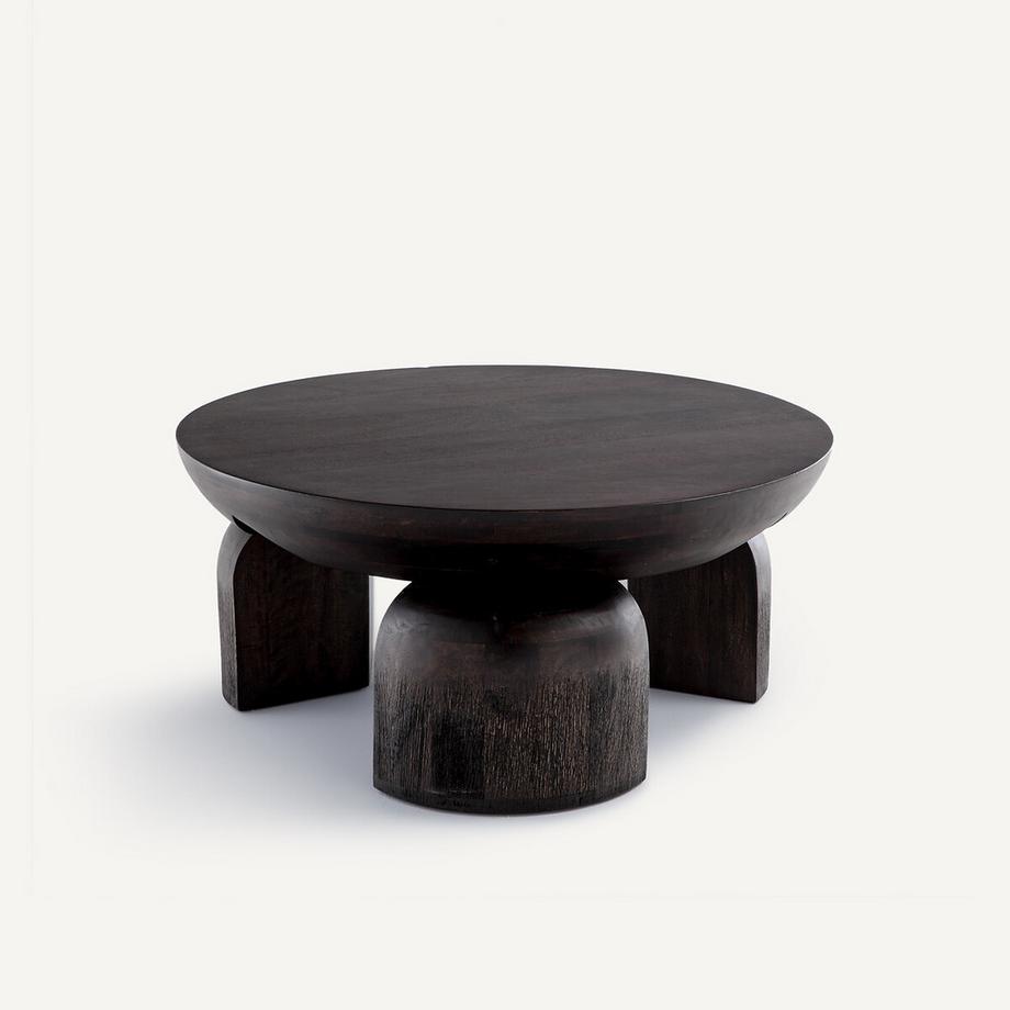 AM.PM Table basse tripode en manguier  