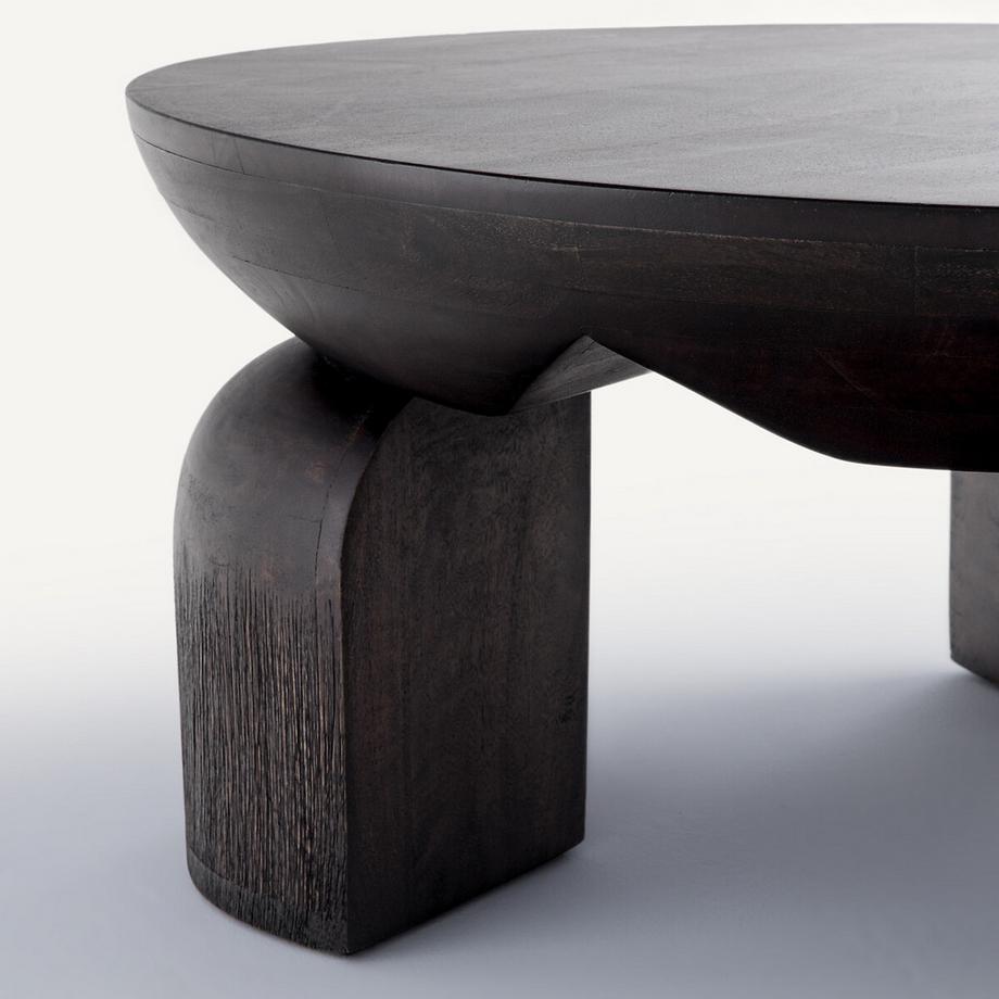 AM.PM Table basse tripode en manguier  