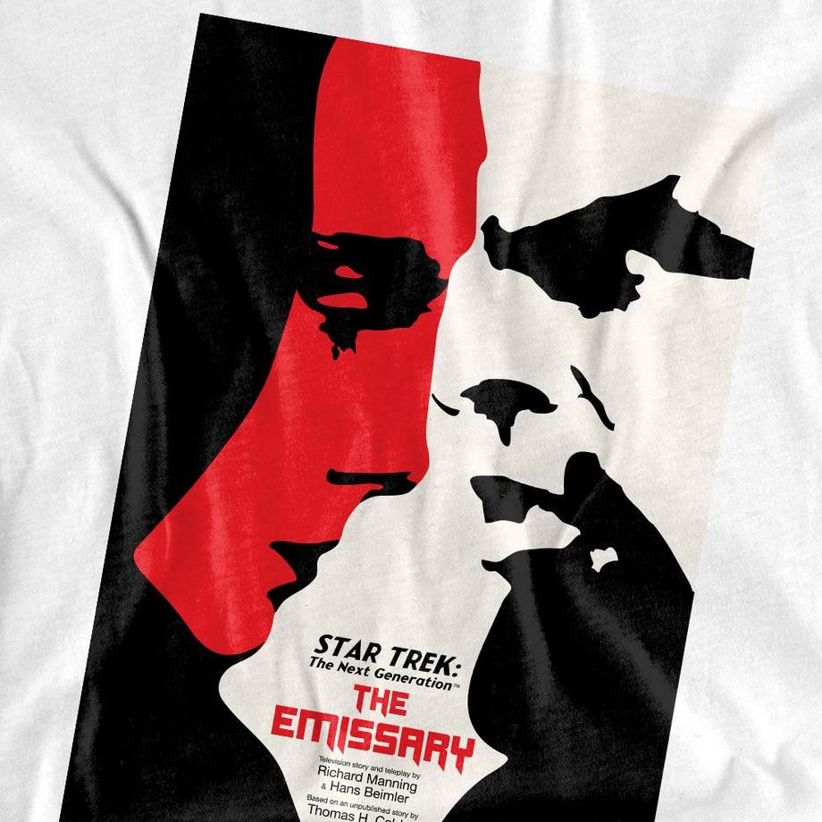 Star Trek Star Trek The Next Generation The Emissary T-Shirt Maniche Lunghe  