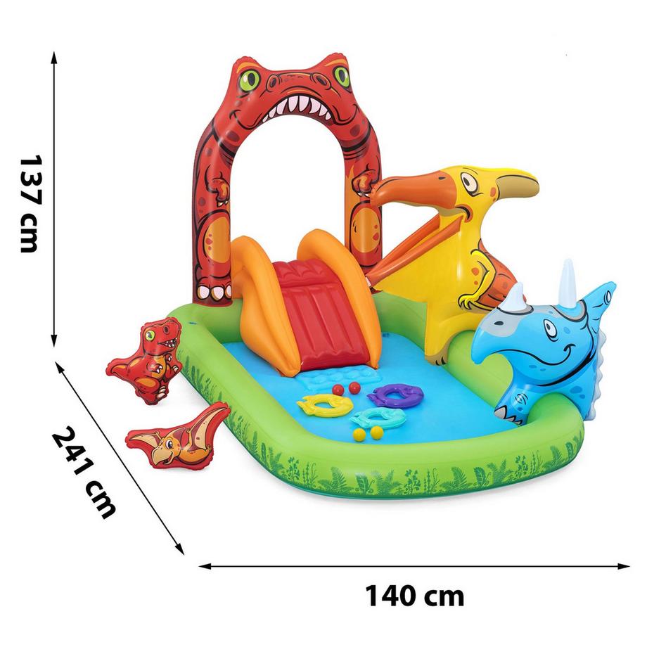 B2X  Jurassic aufblasbarer Spielplatz 