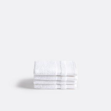 Set mit 4 Gästehandtüchern aus ägyptischer Baumwolle 600g/m2