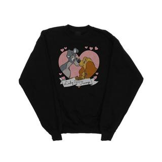 Disney  Lady And The Tramp Love Sweatshirt 