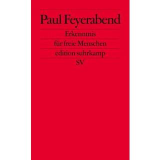 Erkenntnis für freie Menschen Feyerabend, Paul Livre de poche 