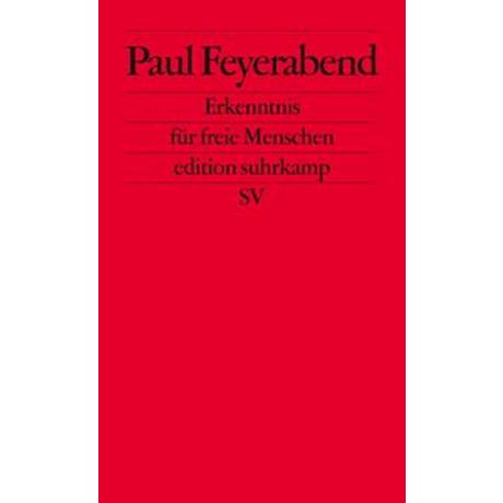 Erkenntnis für freie Menschen Feyerabend, Paul Livre de poche 