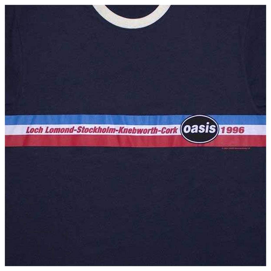 Oasis Maglietta Tour 1996 Stile Suoneria  