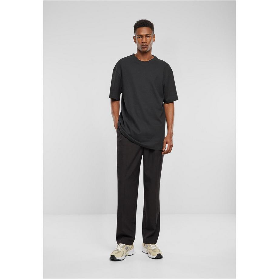 URBAN CLASSICS Pantalon Double Plissé Carotte Slim Fit  