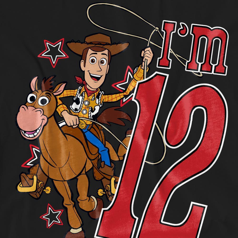 Toy Story T-shirt I'm 12 Compleanno  