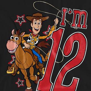Toy Story T-shirt I'm 12 Compleanno  