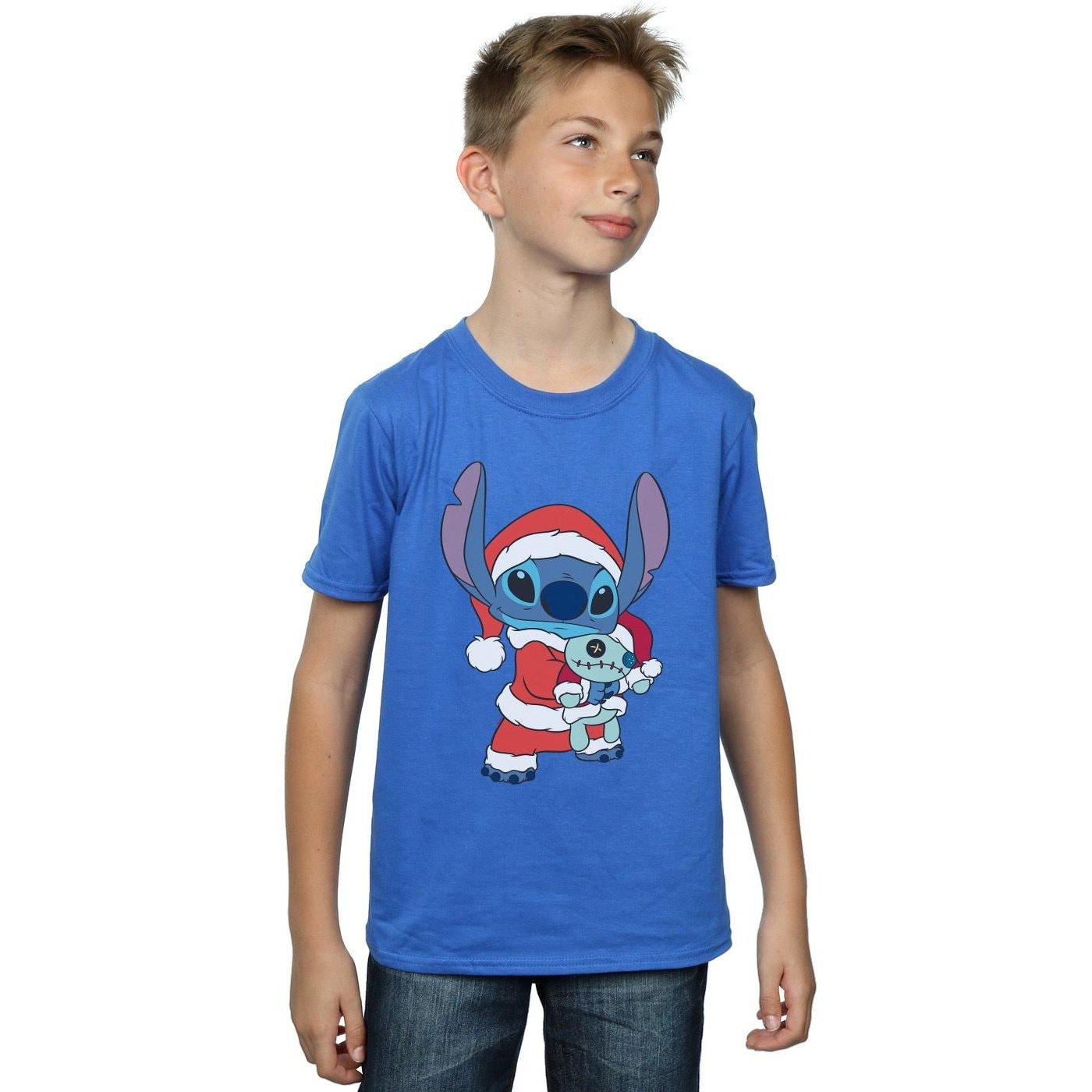 Disney  Lilo And Stitch Stitch Christmas TShirt 