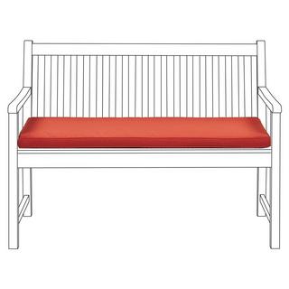 Beliani Cuscino per sedile a panca en Poliestere Moderno VIVARA  