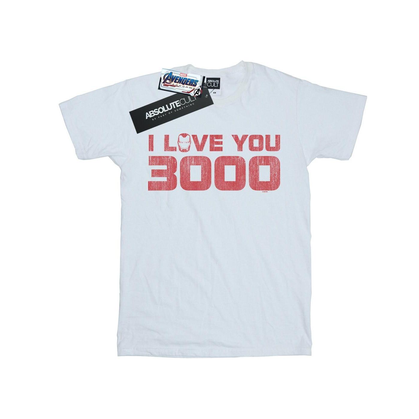 MARVEL  Avengers Endgame I Love You 3000 TShirt 