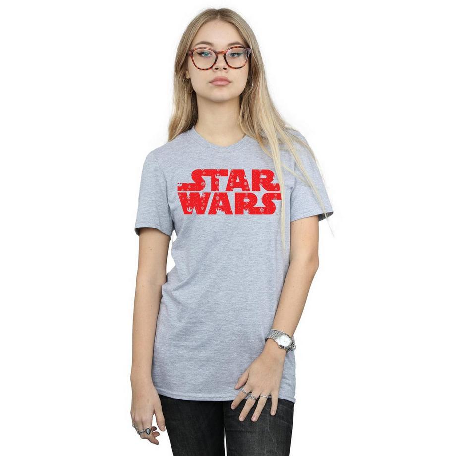 STAR WARS Star Wars Christmas Logo T-Shirt  