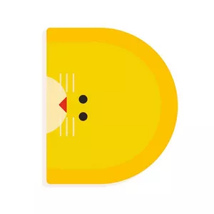 Buchstaben Graphic D