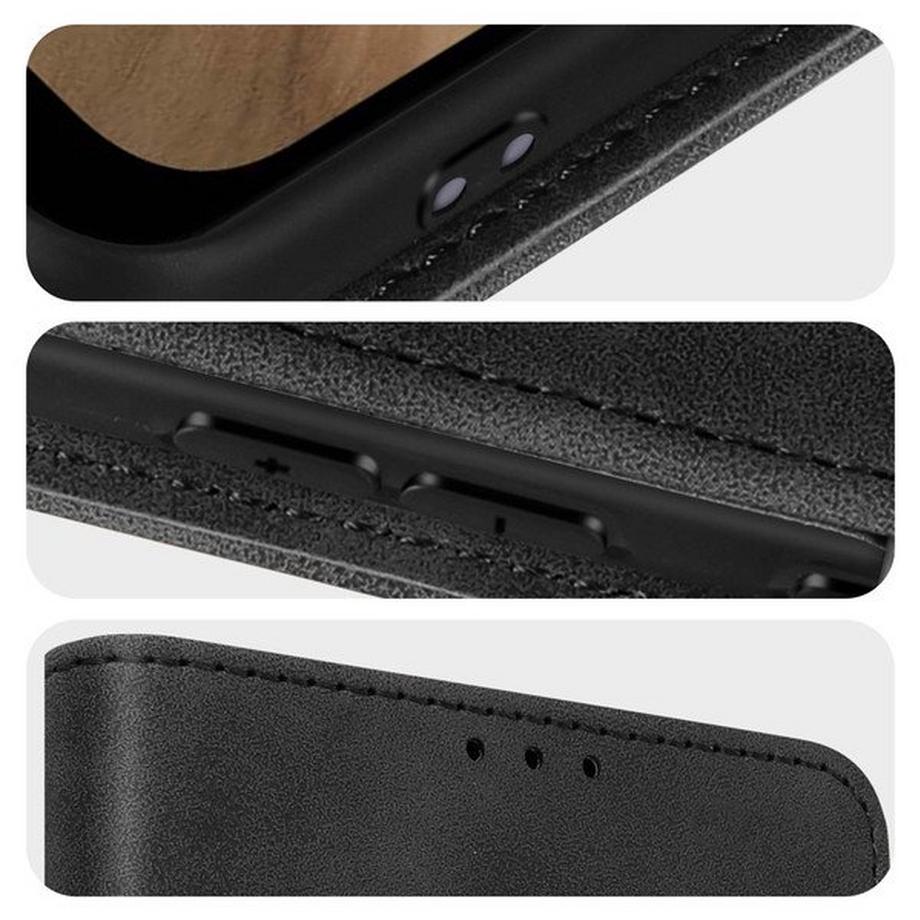 Avizar  Custodia Galaxy A32 4G Scamosciata Nera 