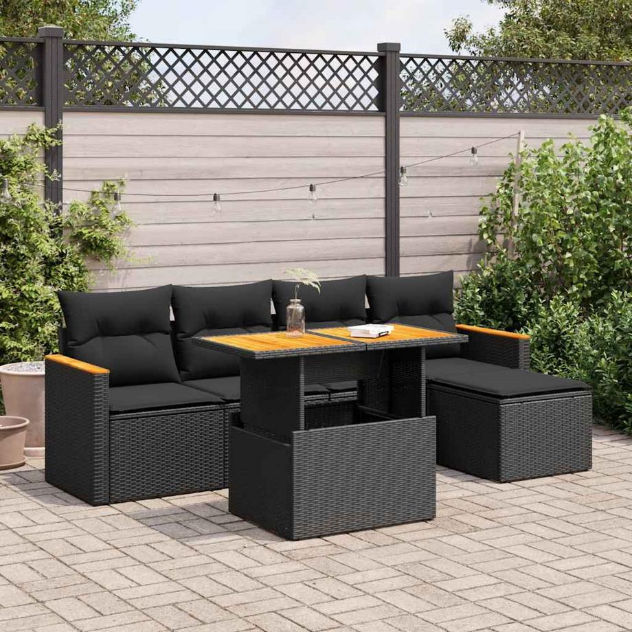 VidaXL Garten sofagarnitur poly-rattan  