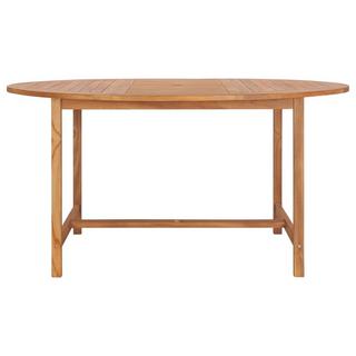 VidaXL Table de salle à manger bois  