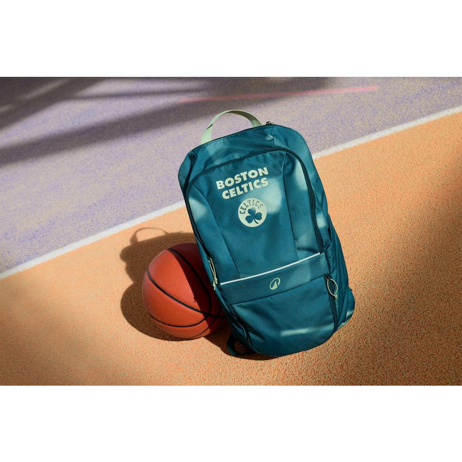 KIPSTA  NBA Celtics Basketball-Rucksack, 20 Liter, Grün 