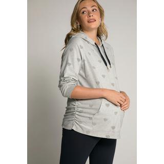 Ulla Popken  Bellieva Hoodie, Kapuze, Langarm 