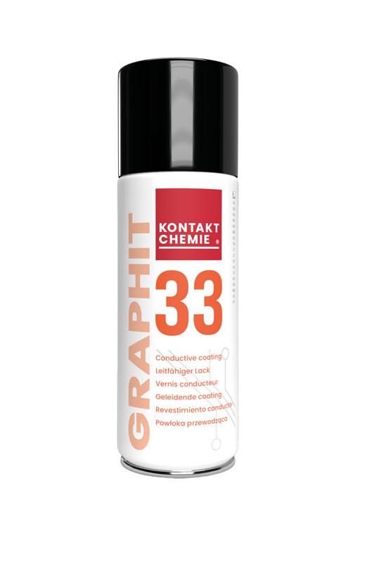 Kontakt Chemie  Leitlack GRAPHIT 33 400 ml spruzzatore ad aria compressa 