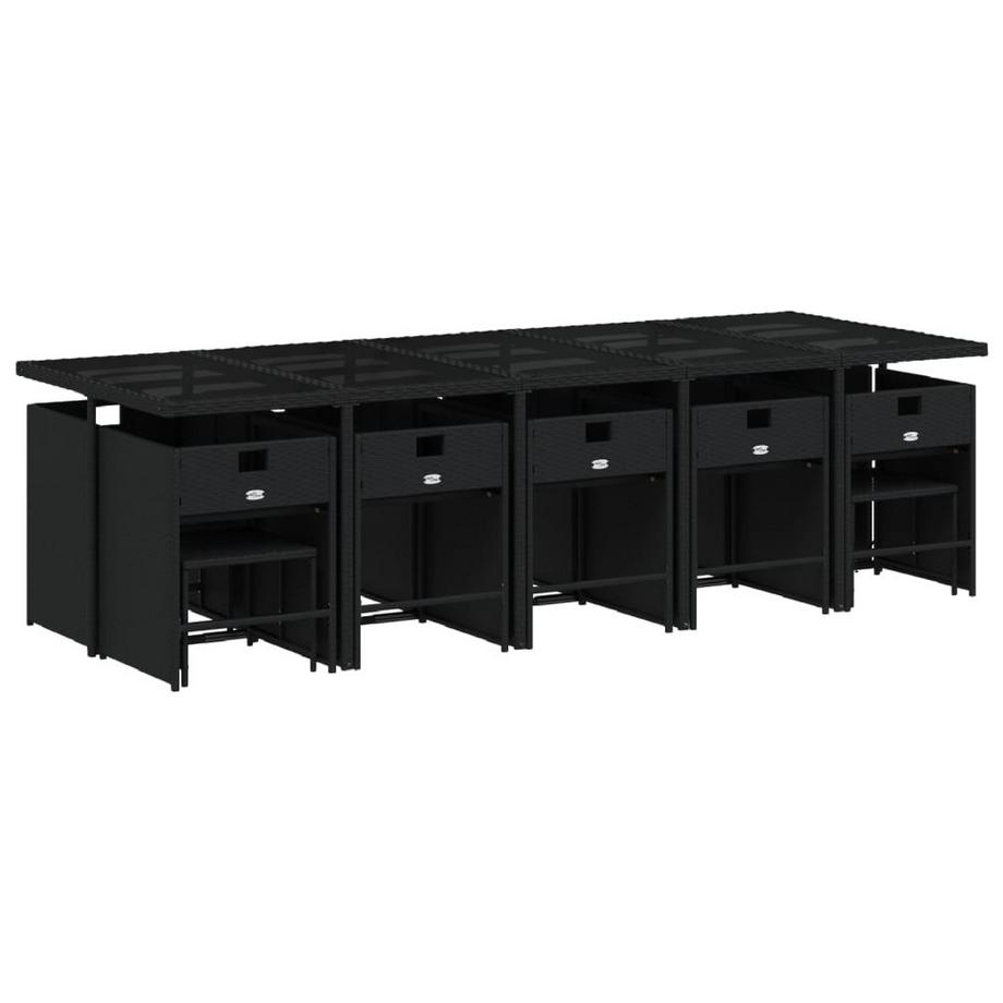 VidaXL Garten essgruppe poly-rattan  