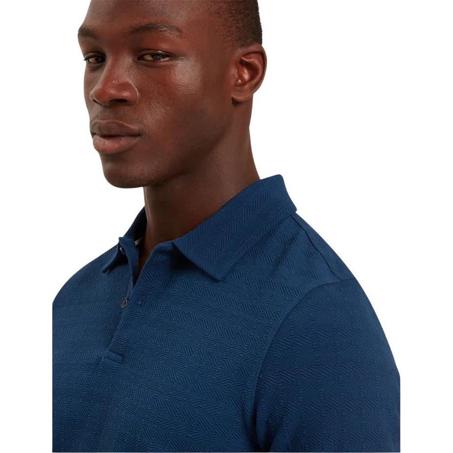 TED BAKER  Polo Motiftyle Texturé 