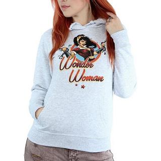 Wonder Woman Wonder Woman Felpa con Cappuccio Stampa Grafica  