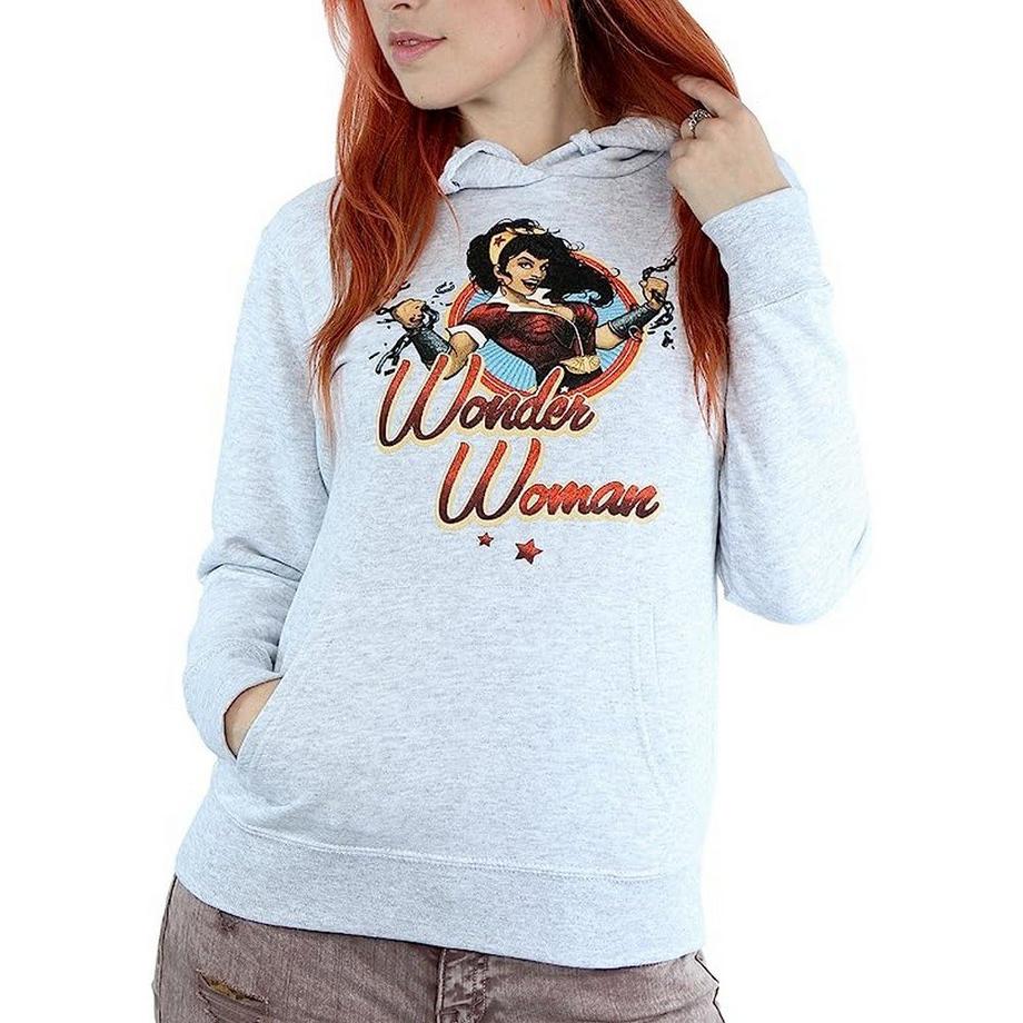 Wonder Woman Wonder Woman Sweat à Capuche Imprimé Graphique  