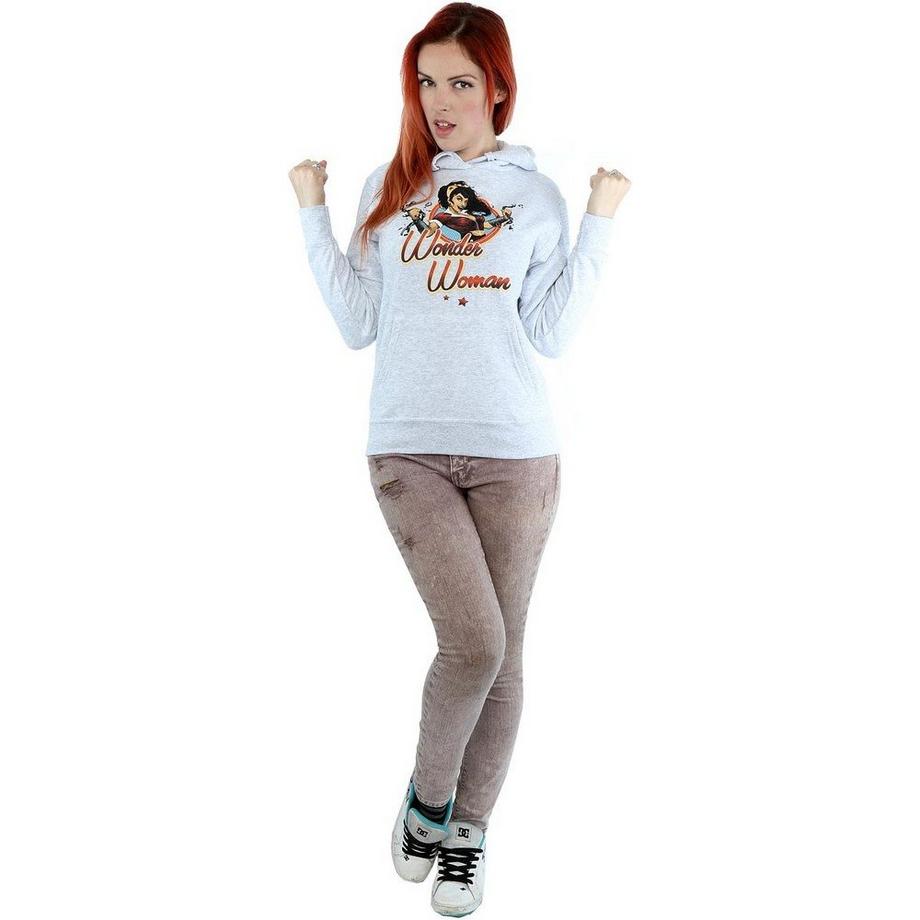 Wonder Woman Wonder Woman Sweat à Capuche Imprimé Graphique  