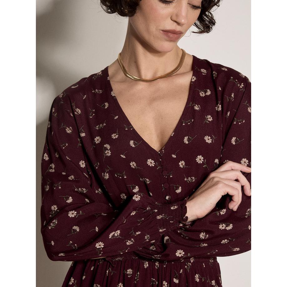 APRICOT Vestito mini vintage con stampa floreale  