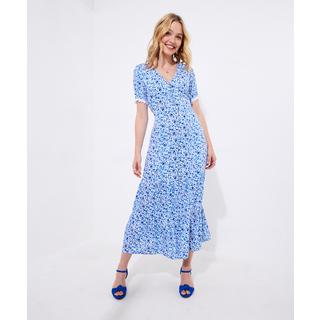 Joe Browns  PETITE Floral Lace Sleeve Maxi Dress 