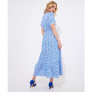 Joe Browns  PETITE Floral Lace Sleeve Maxi Dress 