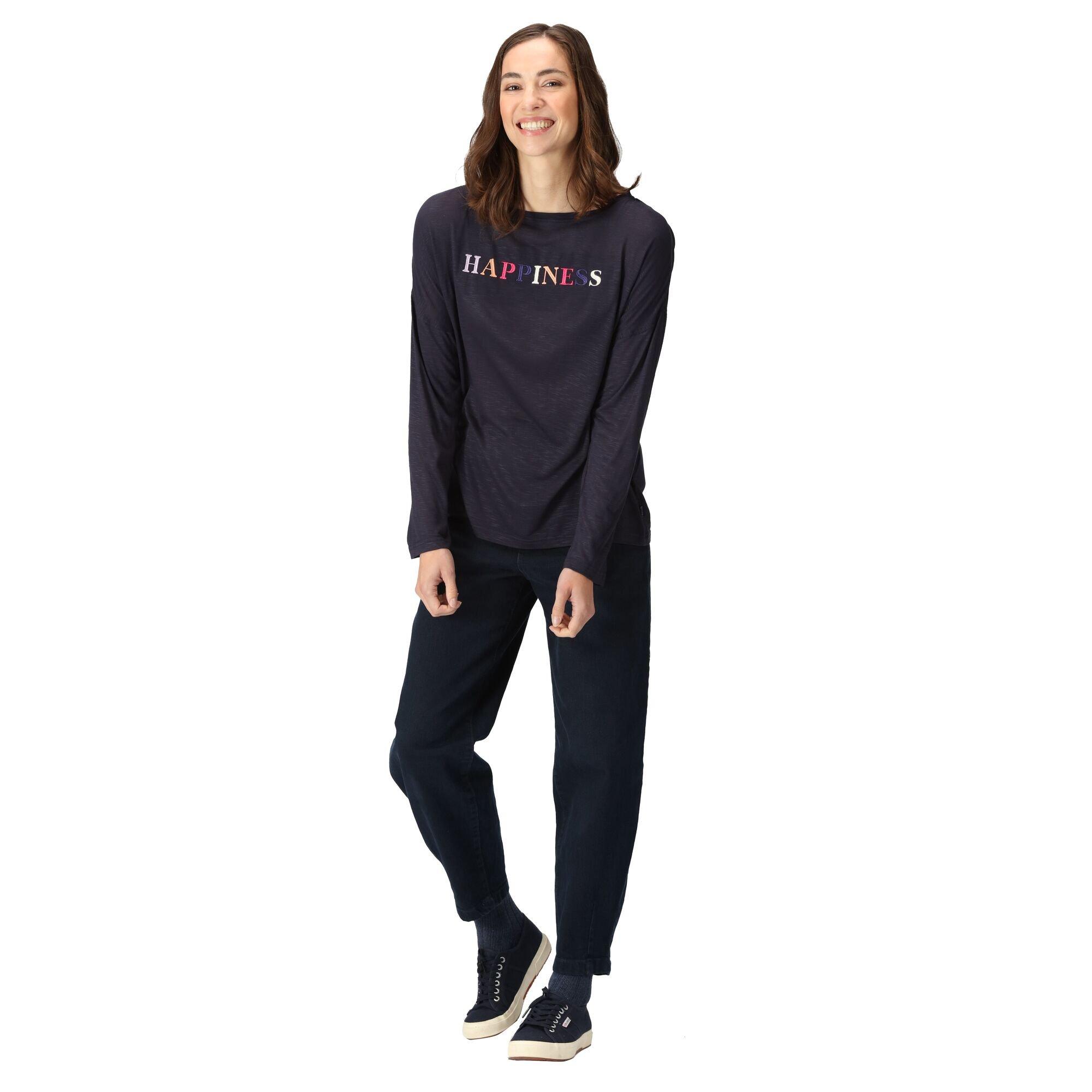 Regatta Carlene Happiness Langarm T-Shirt  